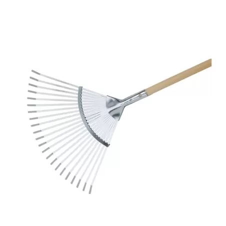 Scopa regolabile foglie metallo 22 denti