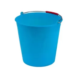 Secchio casalingo azzurro Lt.12