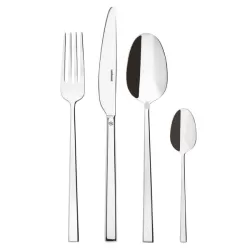 Rock, Servizio 24 posate monoblocco inox - Sambonet