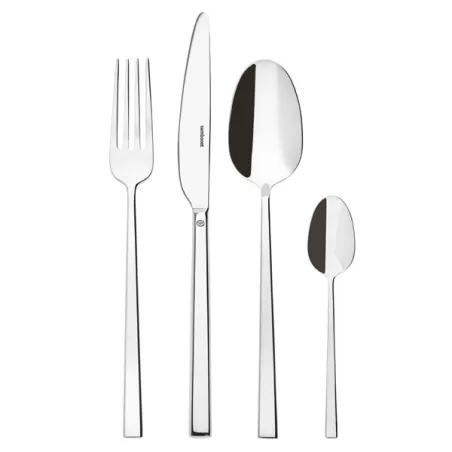 Rock, Servizio 24 posate monoblocco inox - Sambonet