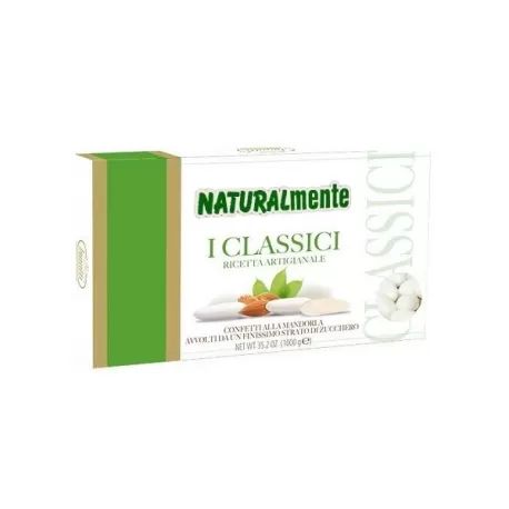 Confetto Buratti mandorla intera ischia biancho Kg.1