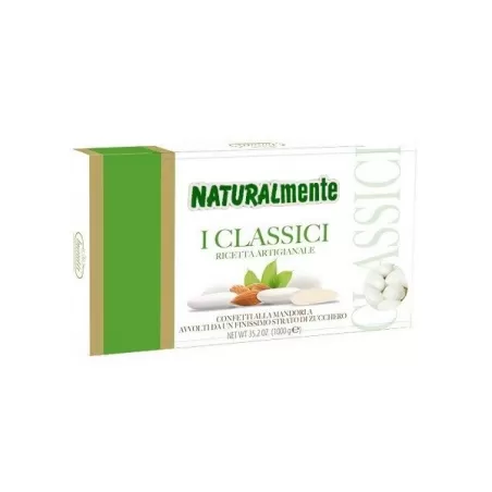 Confetto Buratti mandorla intera ischia biancho Kg.1