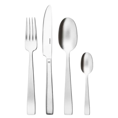 Flat diamond, Servizio 24 posate monoblocco inox - Sambonet