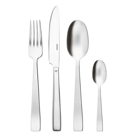 Flat diamond, Servizio 24 posate monoblocco inox - Sambonet