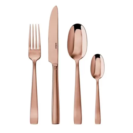 Flat, Servizio 24 posate monoblocco pvd copper - Sambonet