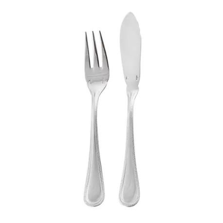 Perles, Servizio 24 posate pesce inox - Sambonet