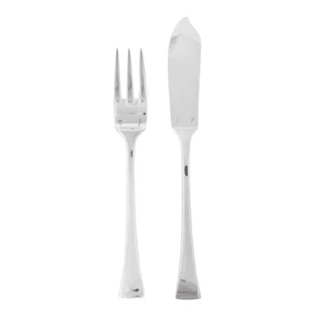 Triennale, Servizio 24 posate pesce inox - Sambonet