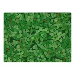 Fil Rouge Foglie, Tovaglietta double-face - Taitu