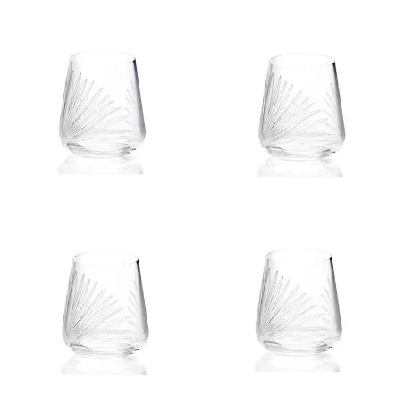 Nature, Tumbler in vetro cristallino 4 pezzi - Taitu