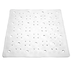 Tappeto doccia bianco Cm.53x53