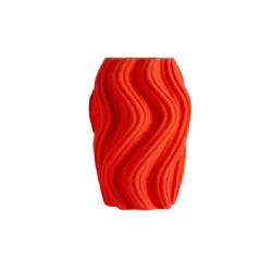 Vaso piccolo 3d Corolla rosso - Villa Altachiara
