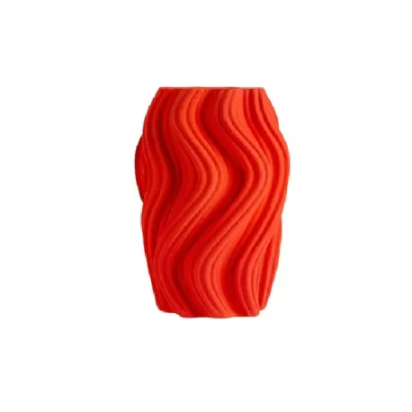 Vaso piccolo 3d Corolla rosso - Villa Altachiara