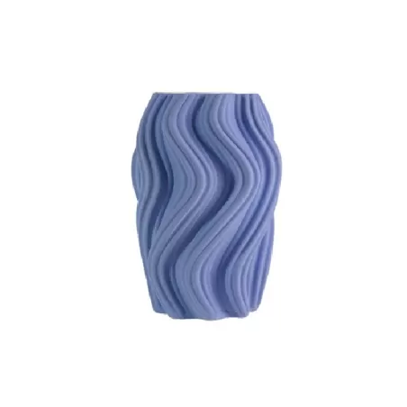 Vaso piccolo 3d Corolla blu - Villa Altachiara