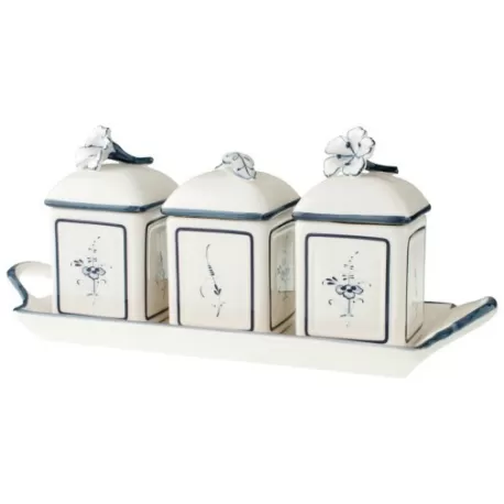 Vieux Luxembourg Charm Marmell. 3pz c. vassoio - Villeroy & Boch