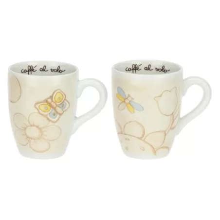 Set 2 mug in porcellana Elegance - Thun