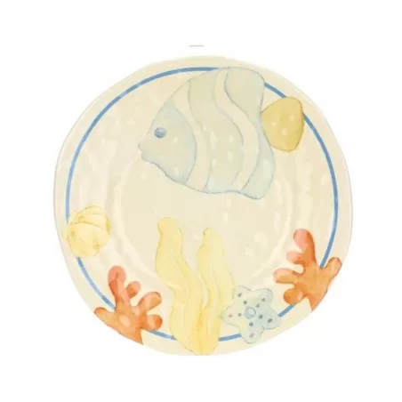 Set 2 piatti frutta in melamina Mare da amare - Thun