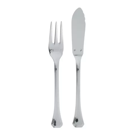 Deco', Servizio 24 posate pesce inox argentato - Sambonet