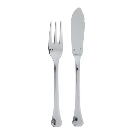 Deco', Servizio 24 posate pesce inox argentato - Sambonet
