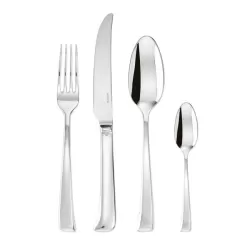 Imagine, Servizio 24 posate manico cavo orfevre inox argentato - Sambonet