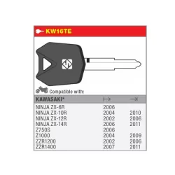 Chiave auto KW16TE - Silca