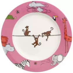 Funny Zoo Piatto piano bamb.Scimmia - Villeroy & Boch