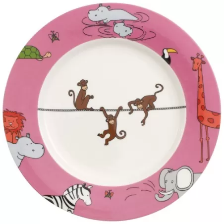 Funny Zoo Piatto piano bamb.Scimmia - Villeroy & Boch