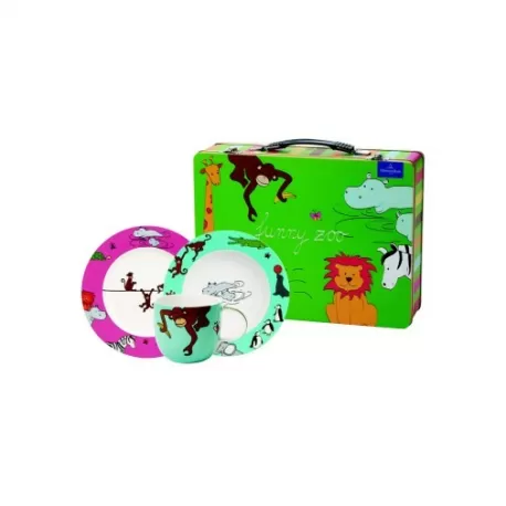 Funny Zoo Set 3pz. c.valigia d.met. - Villeroy & Boch
