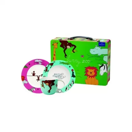 Funny Zoo Set 3pz. c.valigia d.met. - Villeroy & Boch