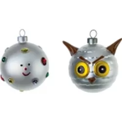 Fioccodineve e Uffoguffo, Palle natale - Alessi