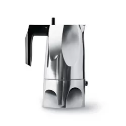 Ossidiana, caffettiera espresso, tazze n. 3 - Alessi