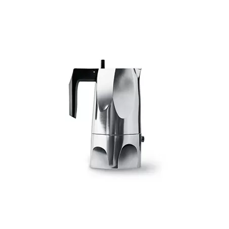 Ossidiana, caffettiera espresso, tazze n. 3 - Alessi