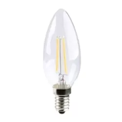 Lampadina led oliva E14 6W calda