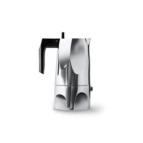 Ossidiana, caffettiera espresso, tazze n. 6 - Alessi