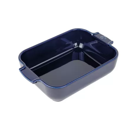 Appolia, Pirofila - Rettangolare - 25,0 cm x 16,8 cm - h 6,2 cm - 1,400 l, Gres blu - Peugeot