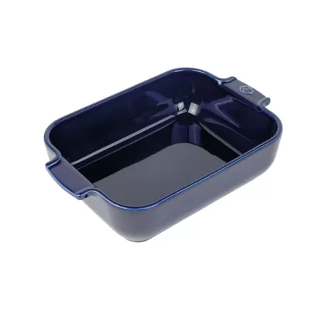 Appolia, Pirofila - Rettangolare - 25,0 cm x 16,8 cm - h 6,2 cm - 1,400 l, Gres blu - Peugeot