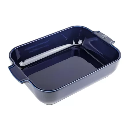 Appolia, Pirofila - Rettangolare - 32,0 cm x 16,8 cm - h 7,2 cm - 2,700 l, Gres blu - Peugeot