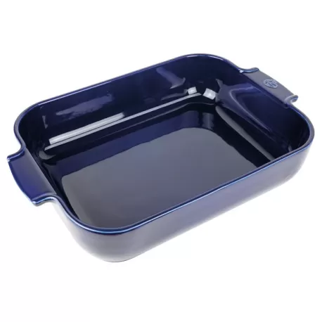 Appolia, Pirofila - Rettangolare - 40,0 cm x 27,2 cm - h 8,3 cm - 5,200 l, Gres blu - Peugeot