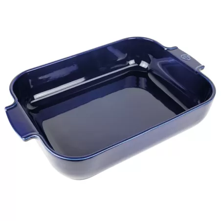 Appolia, Pirofila - Rettangolare - 40,0 cm x 27,2 cm - h 8,3 cm - 5,200 l, Gres blu - Peugeot