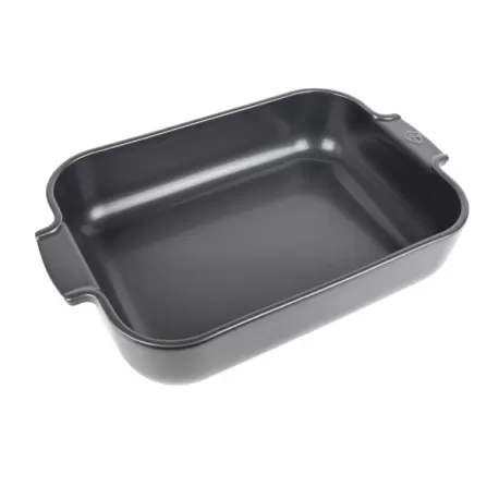 Appolia, Pirofila - Rettangolare - 30,0 cm x 22,0 cm - h 6,8 cm - 3,800 l, Gres blu - Peugeot