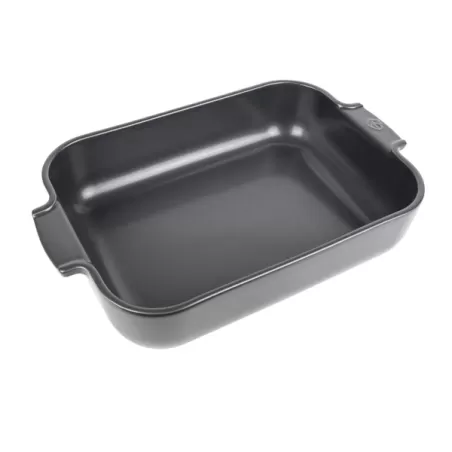 Appolia, Pirofila - Rettangolare - 30,0 cm x 22,0 cm - h 6,8 cm - 3,800 l, Gres blu - Peugeot