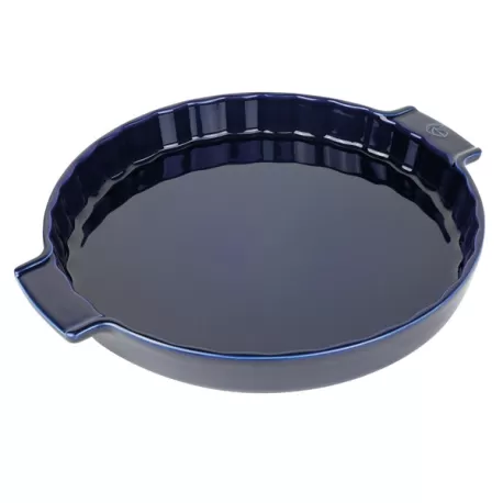 Appolia, Pirofila - Rotondo - 30,0 cm - h 4,3 cm - 2,400 l, Gres blu - Peugeot