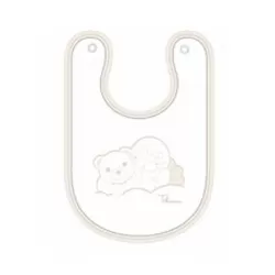 Bavetta ricamo con bottone - Thun