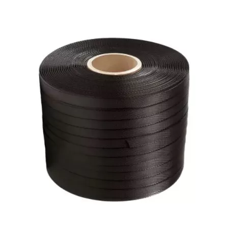 Reggetta plastica nera Mm.12x0.5 F.60 Mt.1250