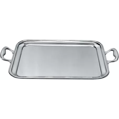 Vassoio rettangolare con manici