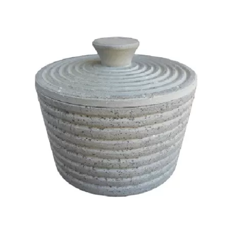 Furagn, Contenitore in pietra ollare Cm.18 - Pietra ollare Valmalenco