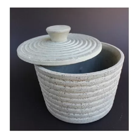 Furagn, Contenitore in pietra ollare Cm.18 - Pietra ollare Valmalenco