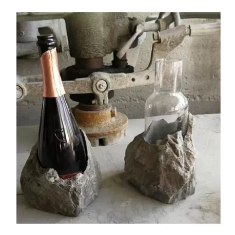Galéda, Portabottiglie in pietra ollare per vino prosecco - Pietra ollare Valmalenco