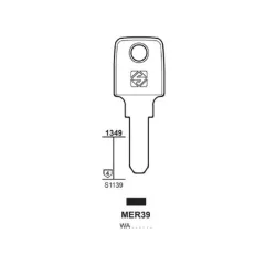 Chiave, Meroni - MER39 - Silca