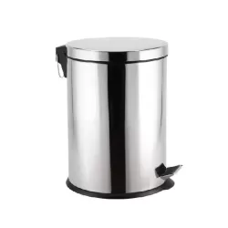 Pattumiera in acciaio inox con pedale Lt.5