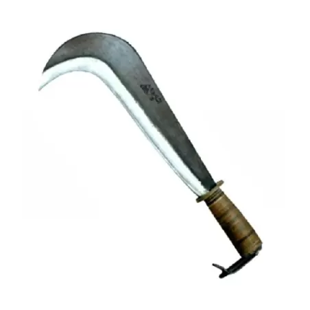 Roncola bergamo Nr.2 Cm.29 m/co cuoio ri